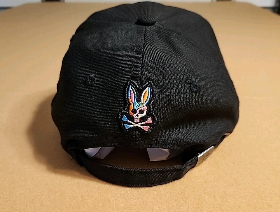 Daddy Yankee X Psycho Bunny Adjustable STRAPBACK hat cap rare NWOT big logo - Image 3 of 4