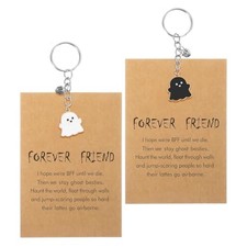 Best Friend Keychain Funny Friendship Gifts for Women Bestfriend Birthday