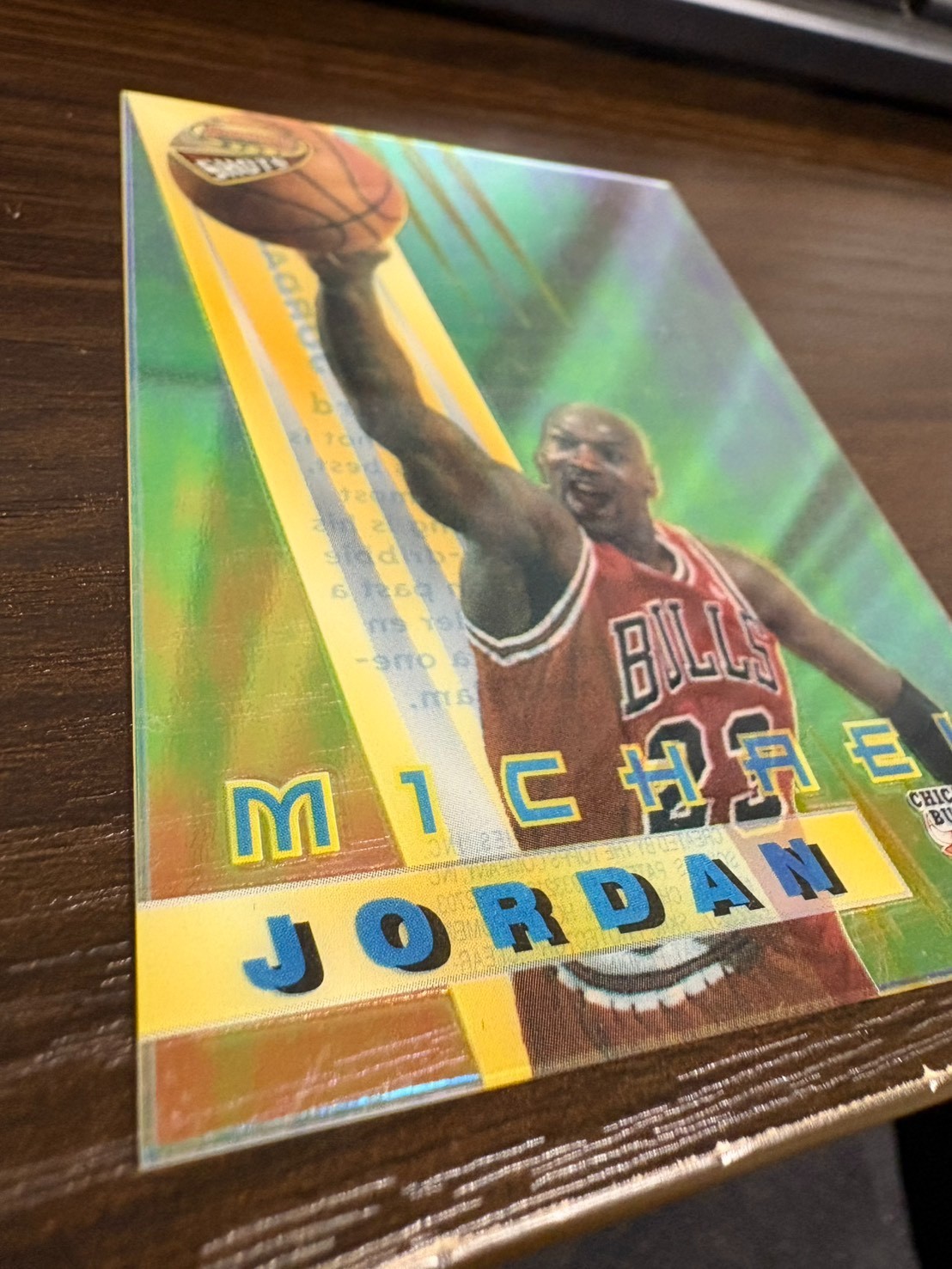 1996-97 Michael Jordan  Bowmans Best Shots Acetate Insert #BS6 Chicago Bulls