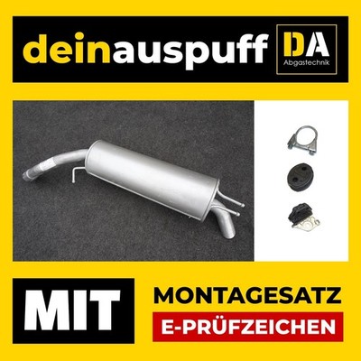 Endschalldämpfer für Fiat Bravo 1.4 1.6 1.9 Lancia Delta 1.6 Auspuff C687