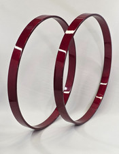 Yamaha 20" Wood Bass Drum Hoops, Cherry Red Lacquer Finish
