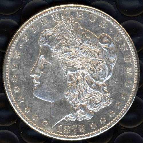 1879-S  Morgan Silver Dollar - AU condition ~ Close to Proof Like ~ 1c START