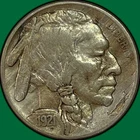 1921-S Buffalo Nickel Very Fine VF Coin #36485