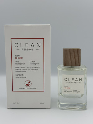 Clean Reserve Sel Santal Eau De Parfum Oriental Green ~ 3.4 oz /100 ml/ BNIB