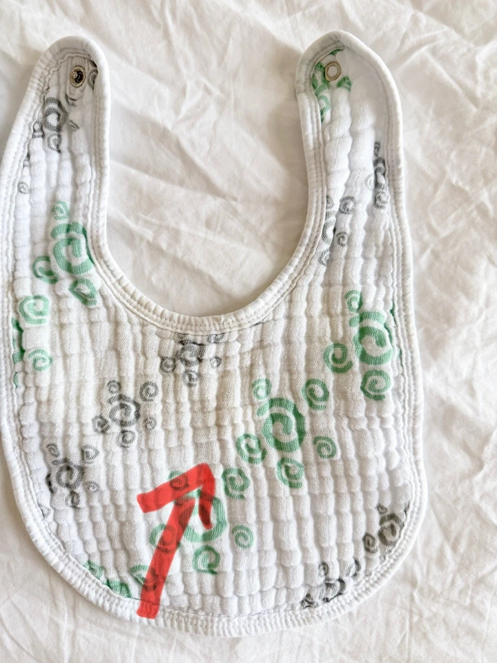 Babero de muselina para bebé Aden + Anais, paño para eructar bebé niño recién nacido 6 piezas/2 juegos Foto 4 de 4