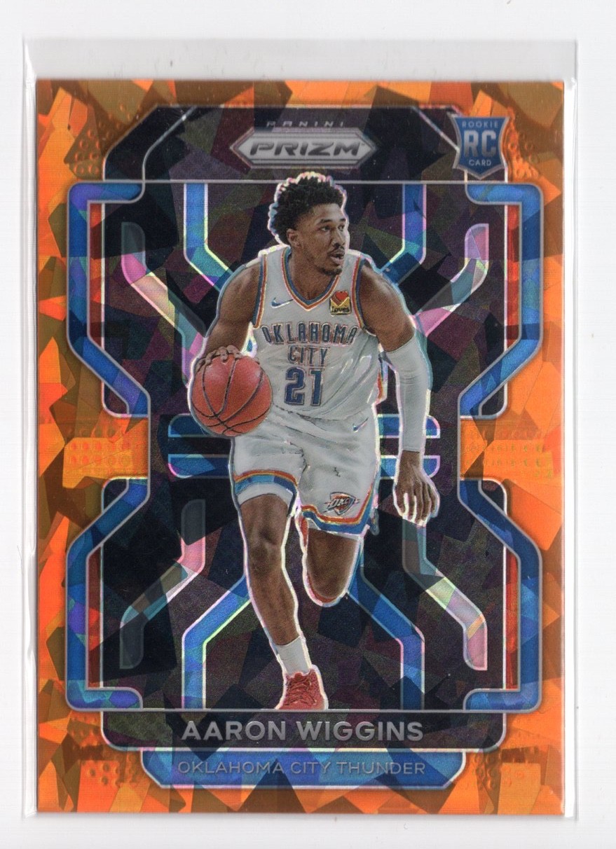 2021-22 Panini Prizm Orange Ice Rookie #286 Aaron Wiggins