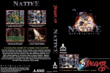 Atari Jaguar CD Game Native (Playable Prototype), FULL Color in DVD case