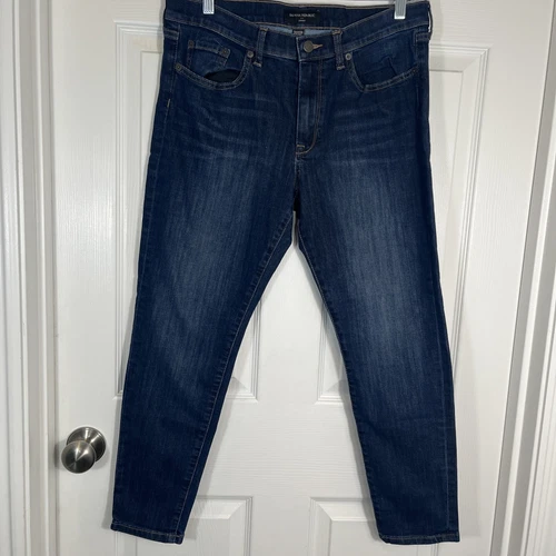 Banana Republic Women's High Rise Skinny Stretch Dark Blue Jeans 31/12P - Picture 1 of 14