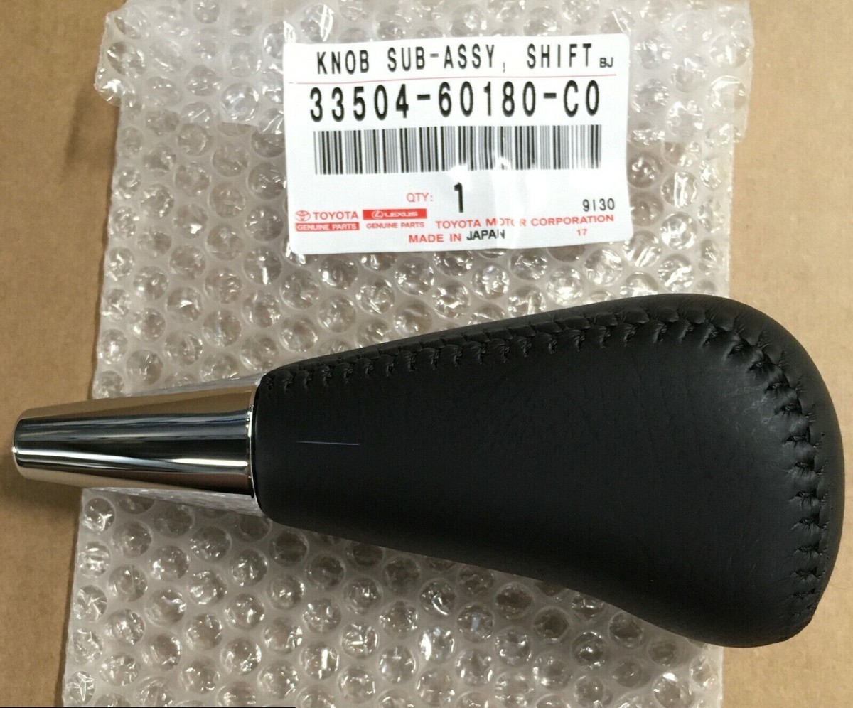 TOYOTA GENUINE 33504-60180-C0 SHIFT KNOB LEVER Black Land Cruiser