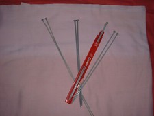 AERO knitting needles 7½mm,7mm,6½mm,5mm,4½mm,4mm,3¾mm,3¼mm,3mm,2¾mm,2¼mm,2mm