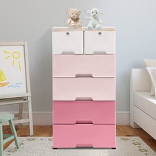 6 Drawers Tall Dresser/Clothes Storage Cabinet Rectangular Organizer For Home