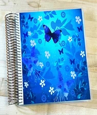 Butterfly Cover Set 4 use with Erin Condren A5 Coil Spiral Planner~