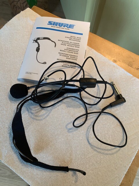 Shure WH20 Dynamic Cable Professional 