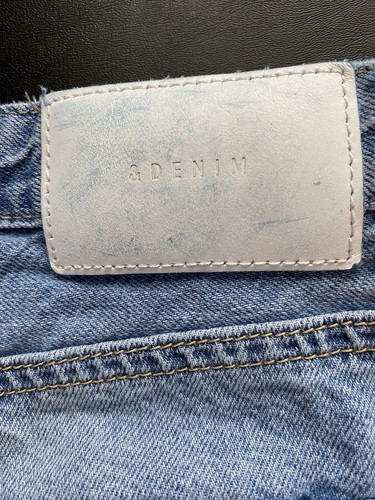 H&M &Denim Jeans Women's Size 30 Boyfriend Jeans Button Fly Heavy Distressed - Picture 9 of 9