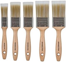 Hamilton Prestige Synthetic Paint Brush Set 5 piece Anza Orkla INCL VAT