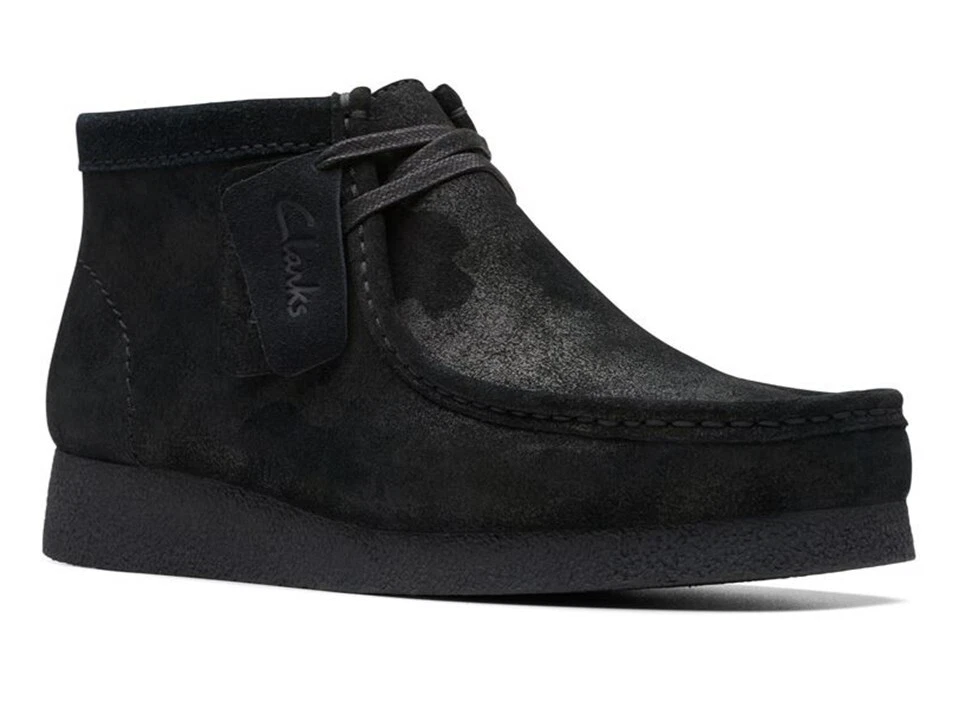 Clarks Wallabee Evo BT Mens Moccasin Shoes Black Suede G Fit Size UK 6.5/7/11
Opens in a new window 
