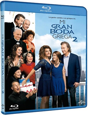 Mi Gran Boda Griega 2 Blu-ray  REGION LIBRE. A-B-C (20 Julio 2016 descatalogado)