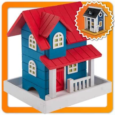 ALL PETS UNITED Vogelhaus Vogelfutterhaus & Nistplatz Vögel Futterhaus Brutkasten Vogelhäuschen