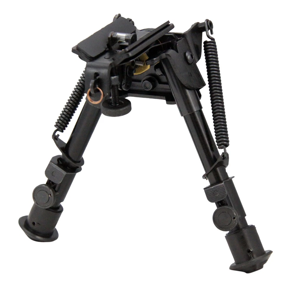 CCOP USA 6" to 9" Swivel Tilts Mount Harris Style Bipod Adjustable Legs BP-29S