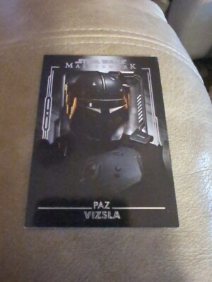 2020 Topps Star Wars Masterwork Paz Vizsla #17 3gq