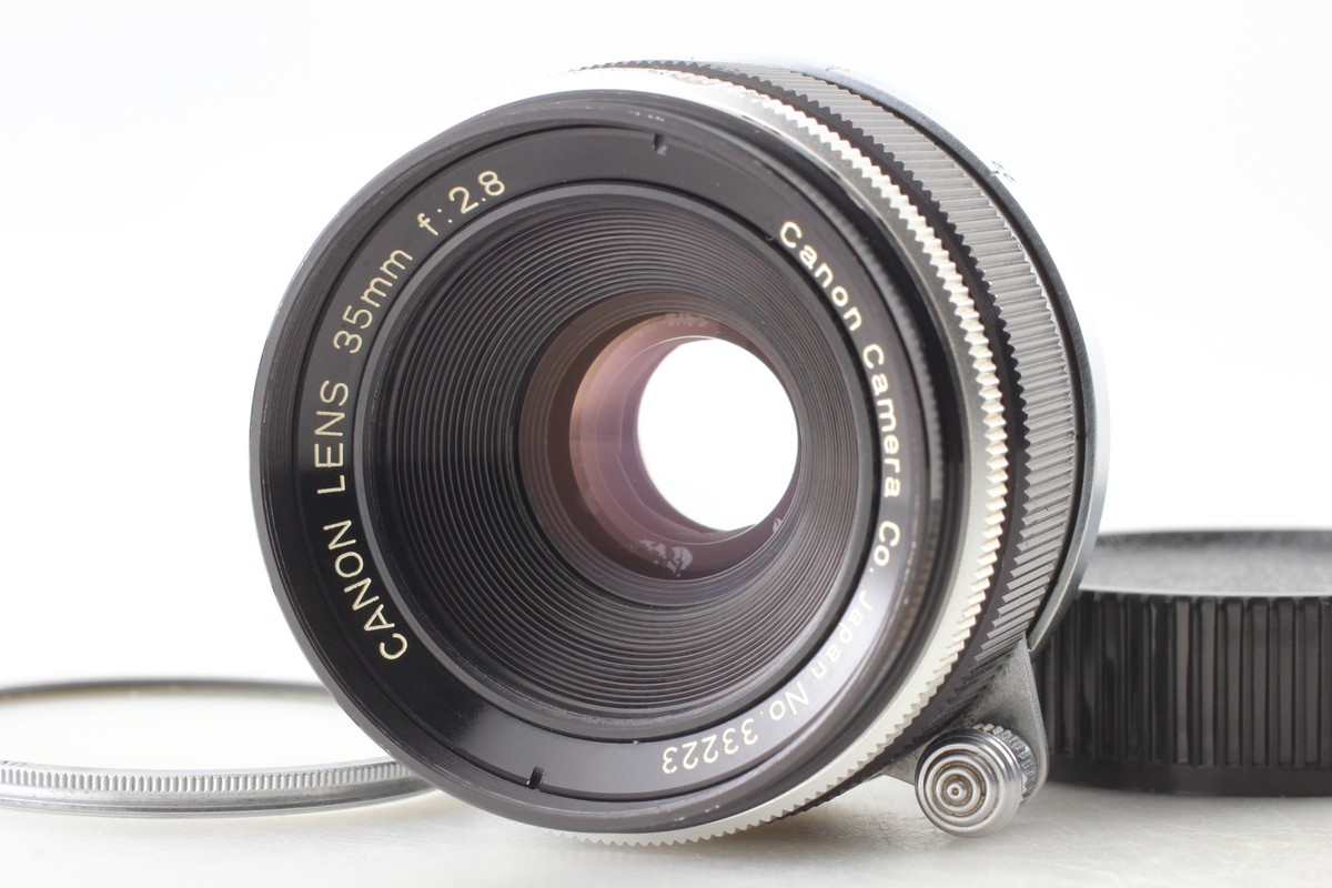 完動品Canon 35mm f/2.8 LTM L39 レンズ Near MINT] Canon 35mm f/2.8 L39 II Lens LTM L39 Leica Screw