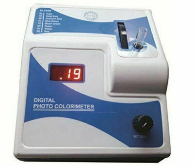 Digital Colorimeter Photoelectric with 8Imp Optical Glass Filter in 220V