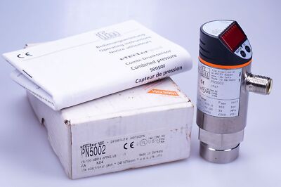 IFM Pressure Sensor PN5002 PN-100-SBR14-HFPKG / Noi V