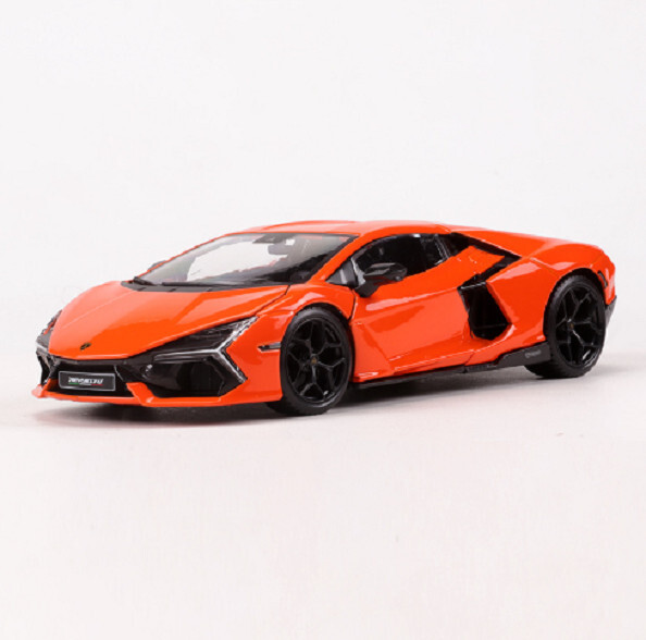 Bburago 1:24 Lamborghini Revuelto Diecast Model Racing Car Orange NEW IN BOX