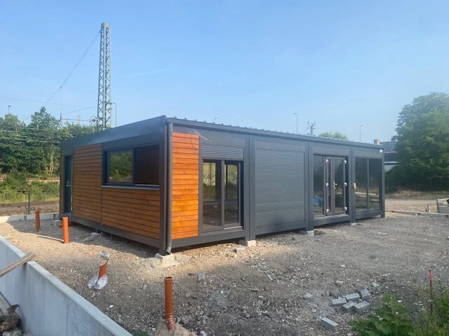 Büro Container 70 M² wc Klimaanlage Abstellkammer - Bild 3 von 4