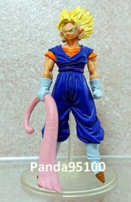 FIGURINE VEGETO GOGETA tenant la queue de buu HG 8 DRAGON BALL Z GASHAPON FIGURE - Photo 1/3