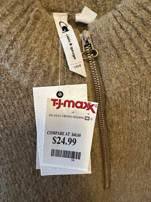 Cable Gage Sweater with Pockets