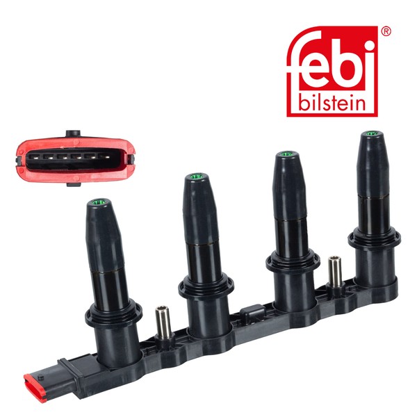 Febi Bilstein ZüNdspule ZüNdmodul FüR Opel Meriva Zafira B 1.8 1.6 Astra H-image