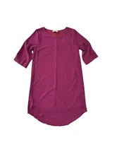 EVERLY Women’s fuscia Boutique Slip Dress Lined Made in USA Small NWT