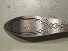 Towle Merrimac pattern hammered sterling silver gravy ladle