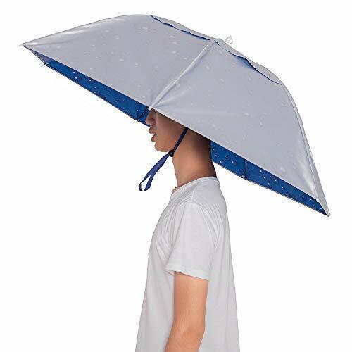 Umbrella Hat Hand Free with Head It Outlet SALE is very popular Wear Tighten Clip