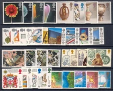 1987 COMMEMORATIVE YEAR SET COMPLETE ( 8 SETS )  UNMOUNTED MINT