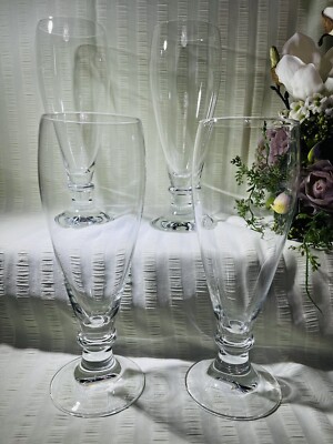 Basic Beer by Schott-Zwiesel - Set of Four Pilsner Bar Glasses 14 Oz 8.25  Tall