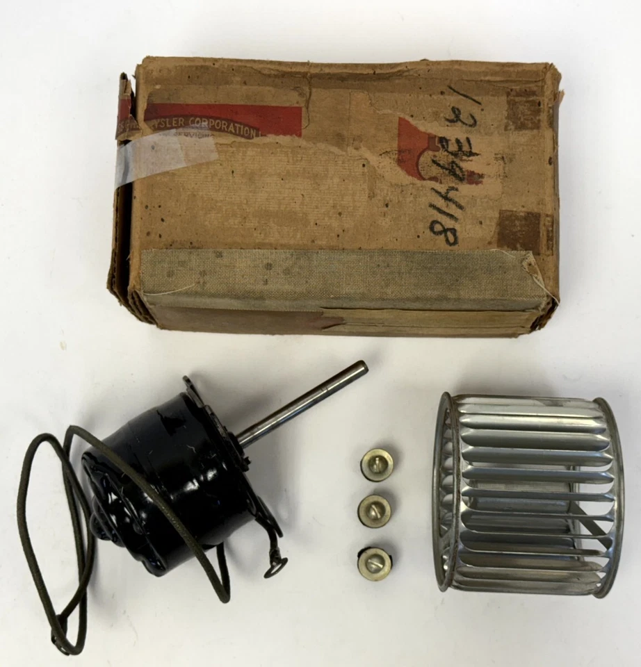 1946-1948 Desoto Dodge aquecedor motor e ventilador pacote 1239418 novo na caixa - Imagem 3 de 4