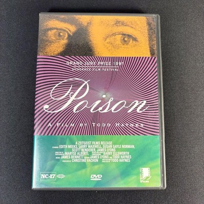 Poison (1990, dir. Todd Haynes) DVD (1999 edition) - Excellent Condition NC-17