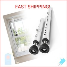 1 Pack Small Window Security Bars Adjustable 11"-18", Short Sliding Window Lock