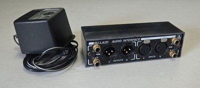 RDL RU-LA2D Bi-Directional 2-Channel Balanced to Unbalanced Level Converter