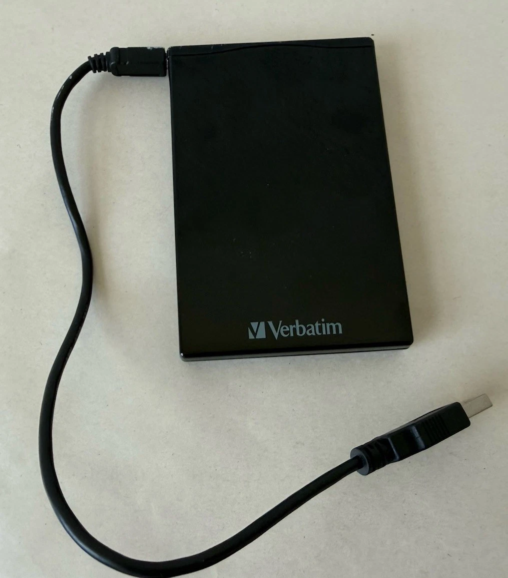 Verbatim External Hard Disk Drives 500 GB Storage Capacity for