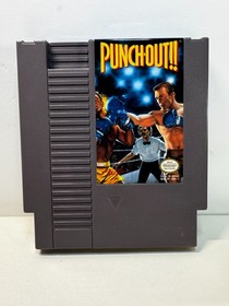Punch-Out (Nintendo NES, 1990) con Manual, Funda Aut&eacute;ntica Probada