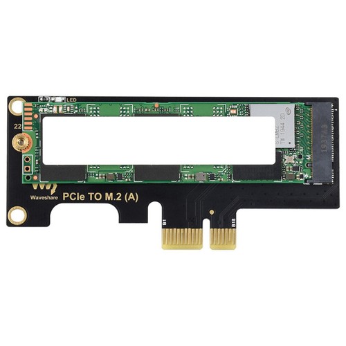 PCIe to M.2 Adapter Card with LED Light for Raspberry Pi RPI Compute ...
