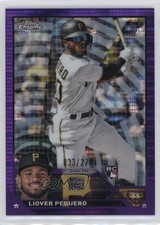 2023 Topps Chrome Purple Sonar Refractor 33/275 Liover Peguero #72 10ba