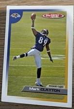 Mark Clayton Rookie Card 2026 Topps. rookie card picture
