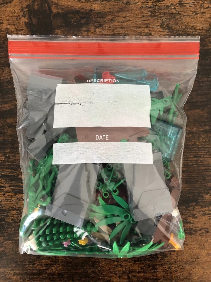 LOTE LEGO De Follaje Árboles Plantas Flores, rocas, rocas y Hojas Foto 4 de 4