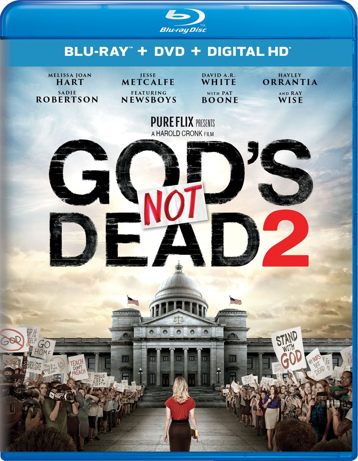 God's Not Dead 2 On Blu-Ray With Melissa Joan Hart Drama Movie Very Good