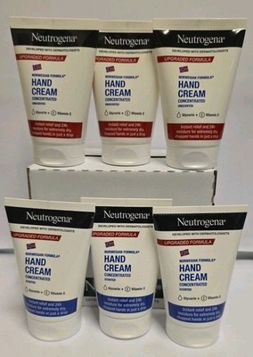Neutrogena Handcreme Norwegische Formel 50ml duftend oder unparfümiert x 3 0r 6 Tuben