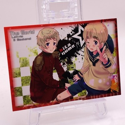 VISUAL Art Axis Powers Hetalia Japanese Trading Card TCG 2008 No.50